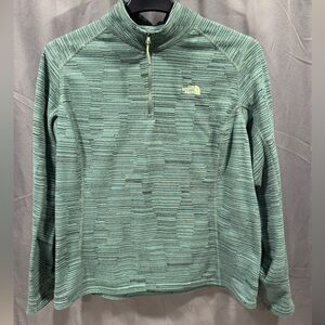 The North Face Striped Quarter Zip Pullover
